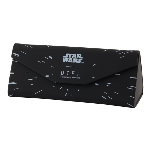 Star Wars DIFF Princess Leila Clear Glasses: rose gold metal frame, medium fit - Picture 9 of 11